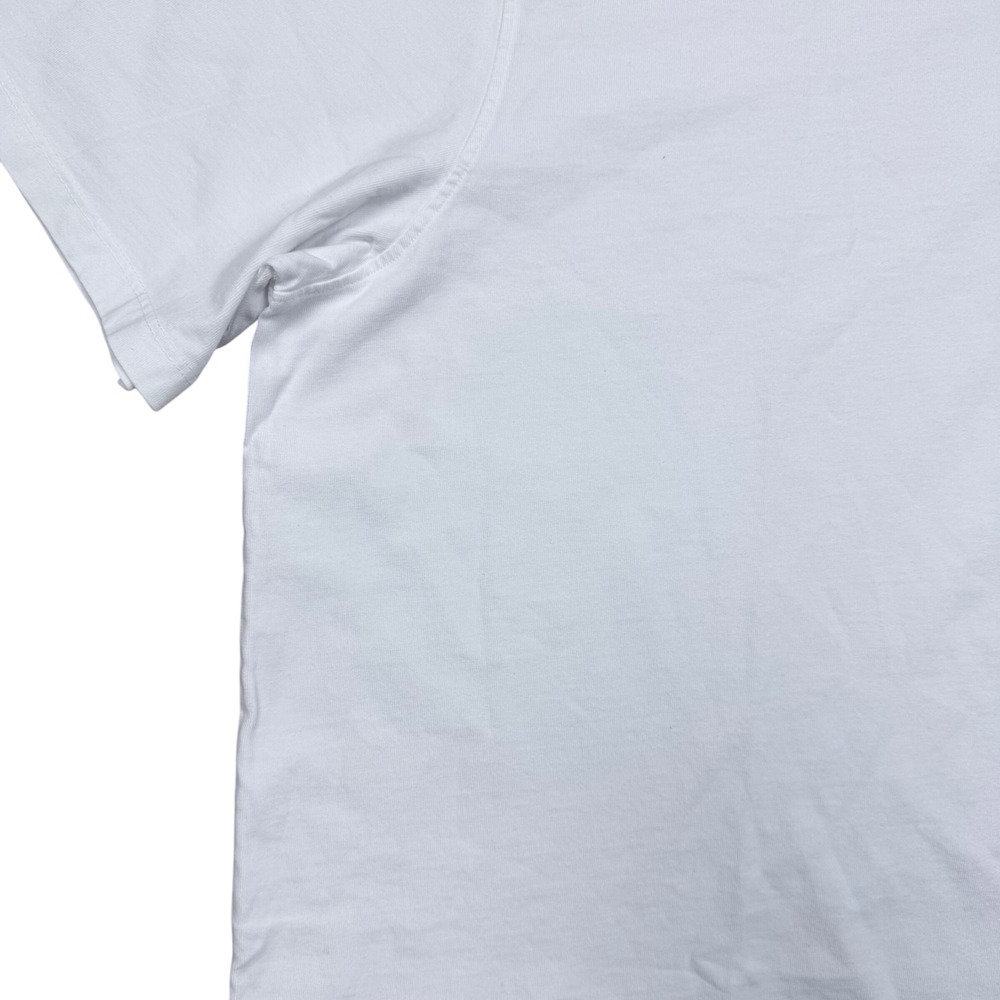 NWOT American Giant Men's XL Premium Slub Crew Tee Bone White Short Sleeve - Picture 3 of 7